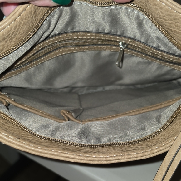 Naturalizer Beige/Tan Crossbody Bag - Picture 4 of 5